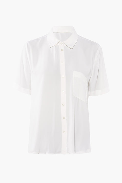 Chemisier (manches courtes) Blanc - MANGO