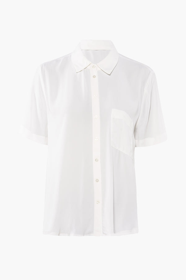 Chemisier (manches courtes) Blanc - MANGO