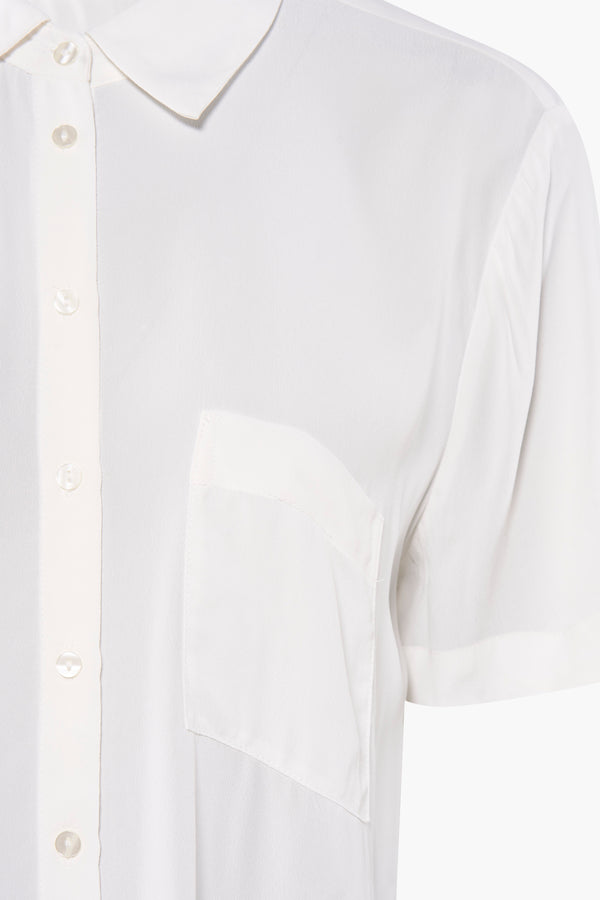 Chemisier (manches courtes) Blanc - MANGO