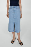 Rok - mid blue denim