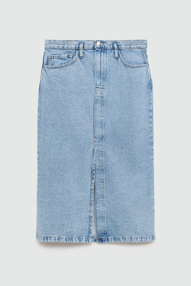 Rok - mid blue denim