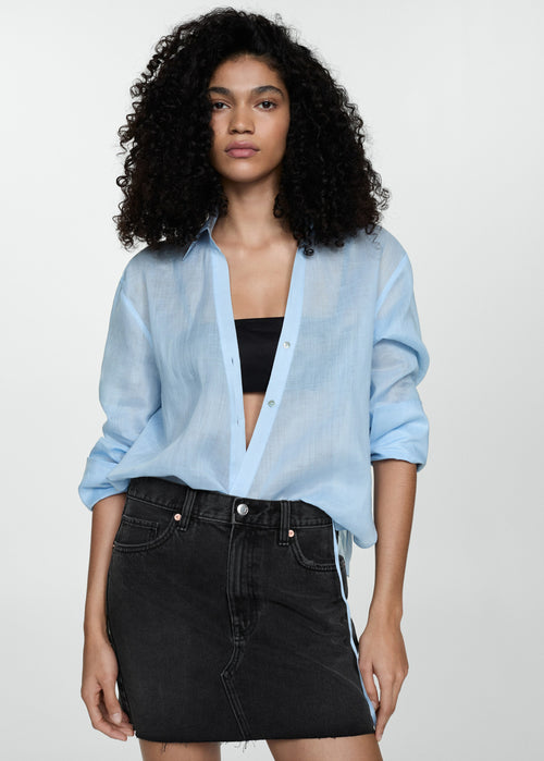 Rok (kort) Denim - MANGO