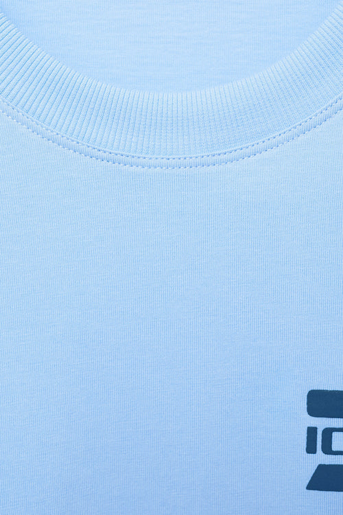 T-shirt (manches courtes) Bleu - MANGO