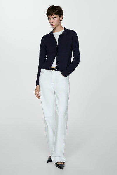 Cardigan Bleu - MANGO