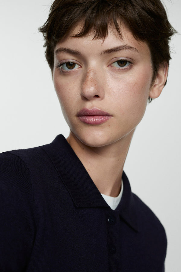 Cardigan Bleu - MANGO
