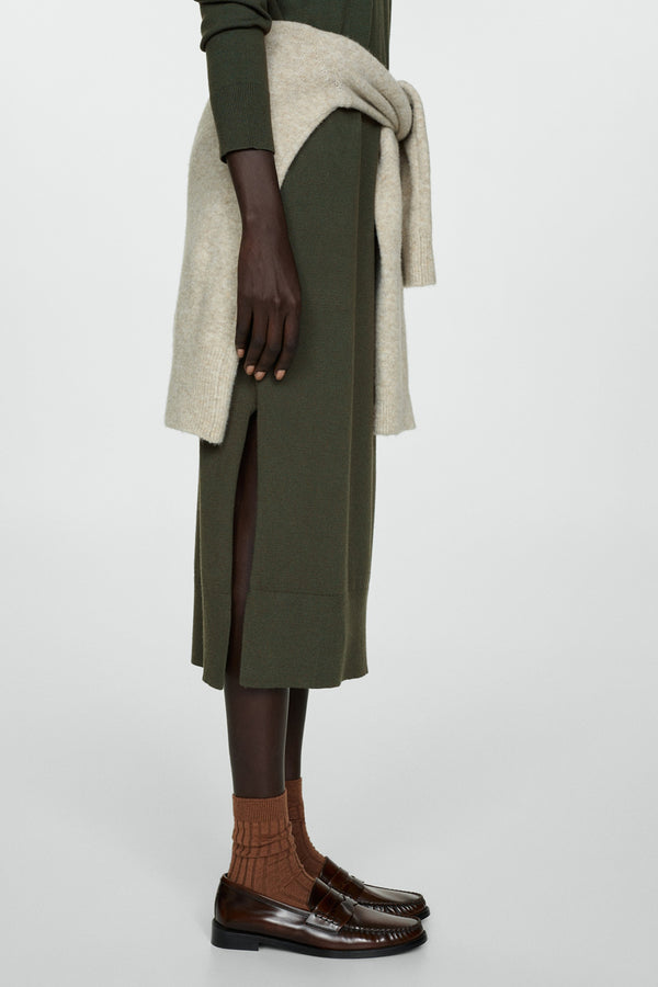 Robe  Brun - MANGO