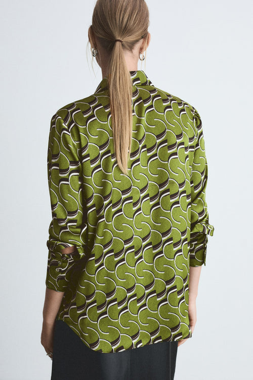 Chemise à manches longues - vert