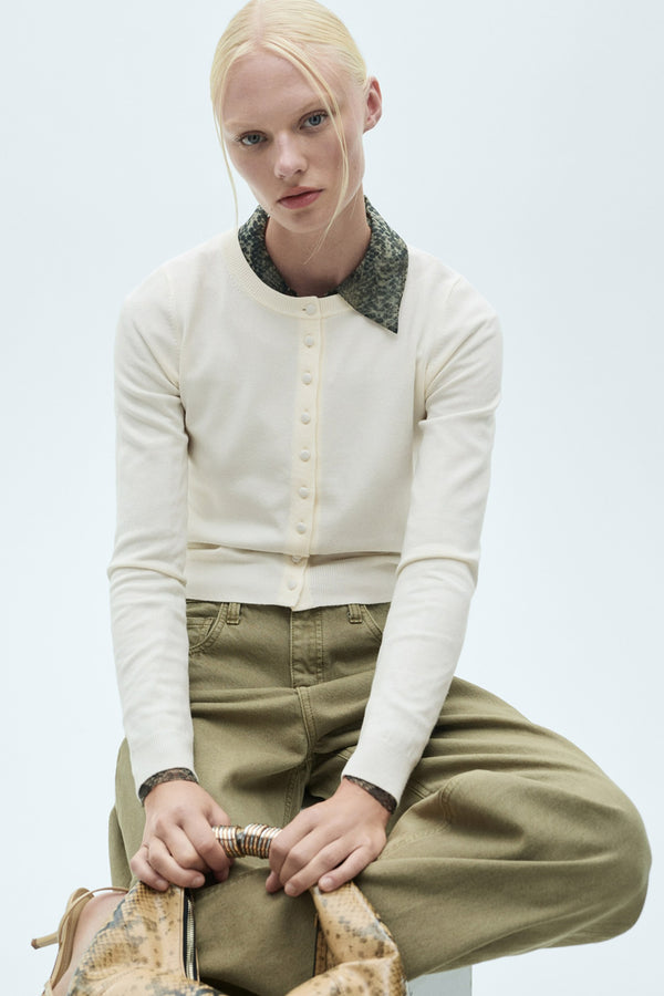 Gilet Blanc - MANGO