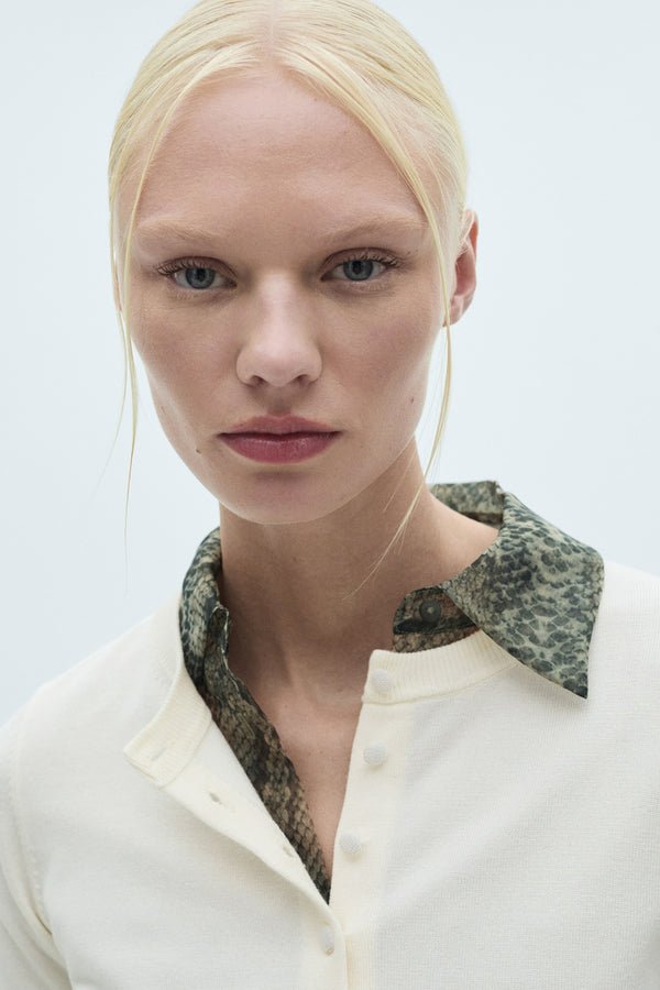 Gilet Blanc - MANGO