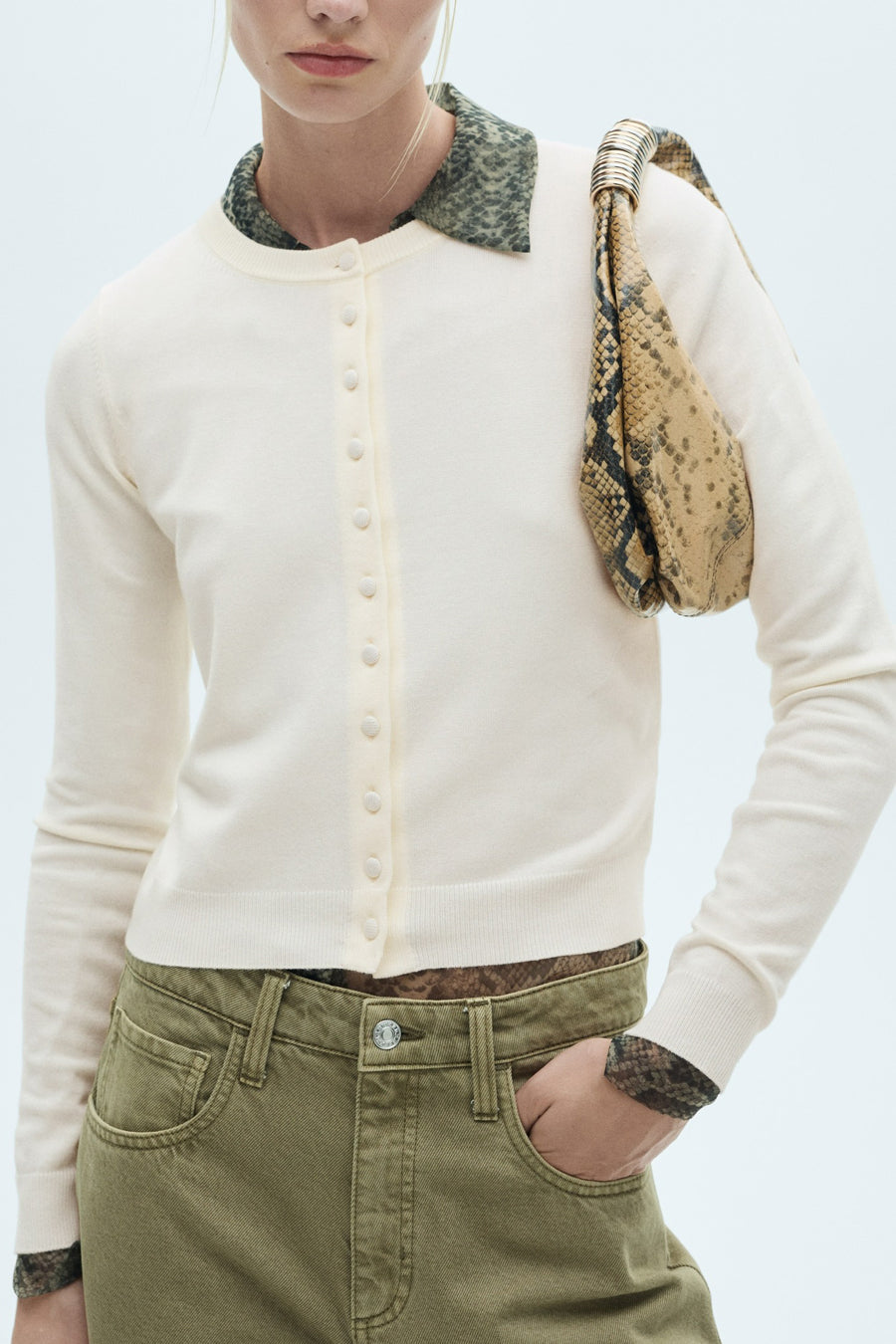 Gilet Blanc - MANGO