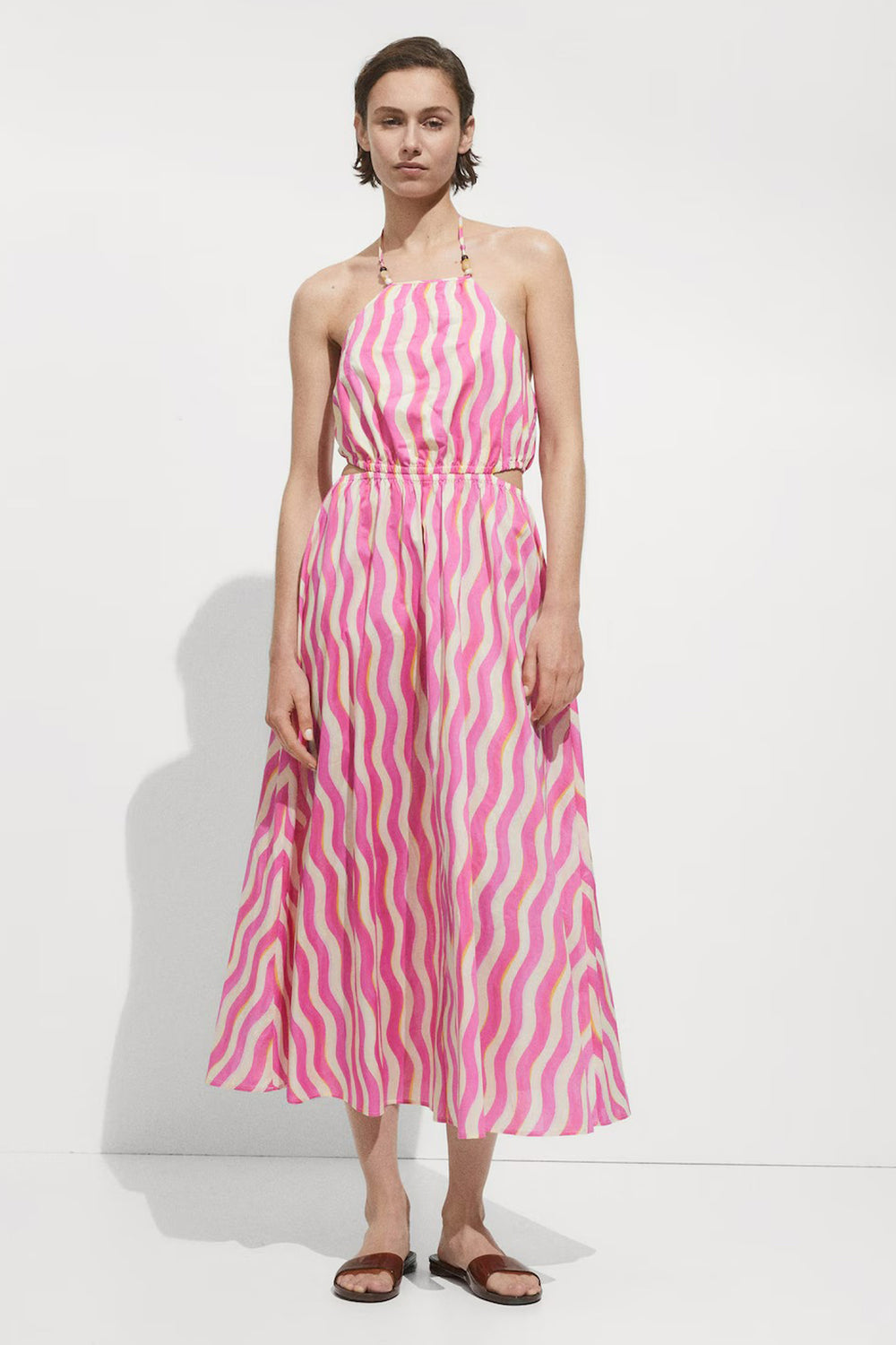 Kleedje Roze - MANGO