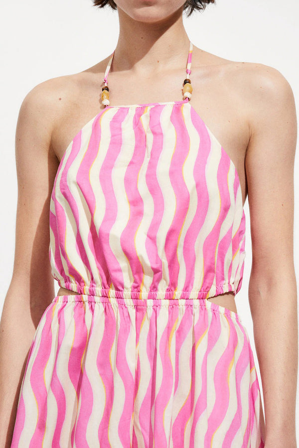 Robe  Rose - MANGO