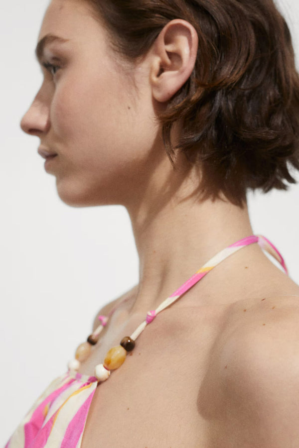 Robe  Rose - MANGO