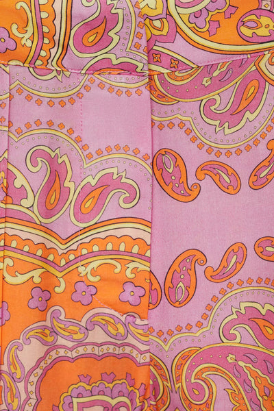 Pantalon coloré Rose - MANGO