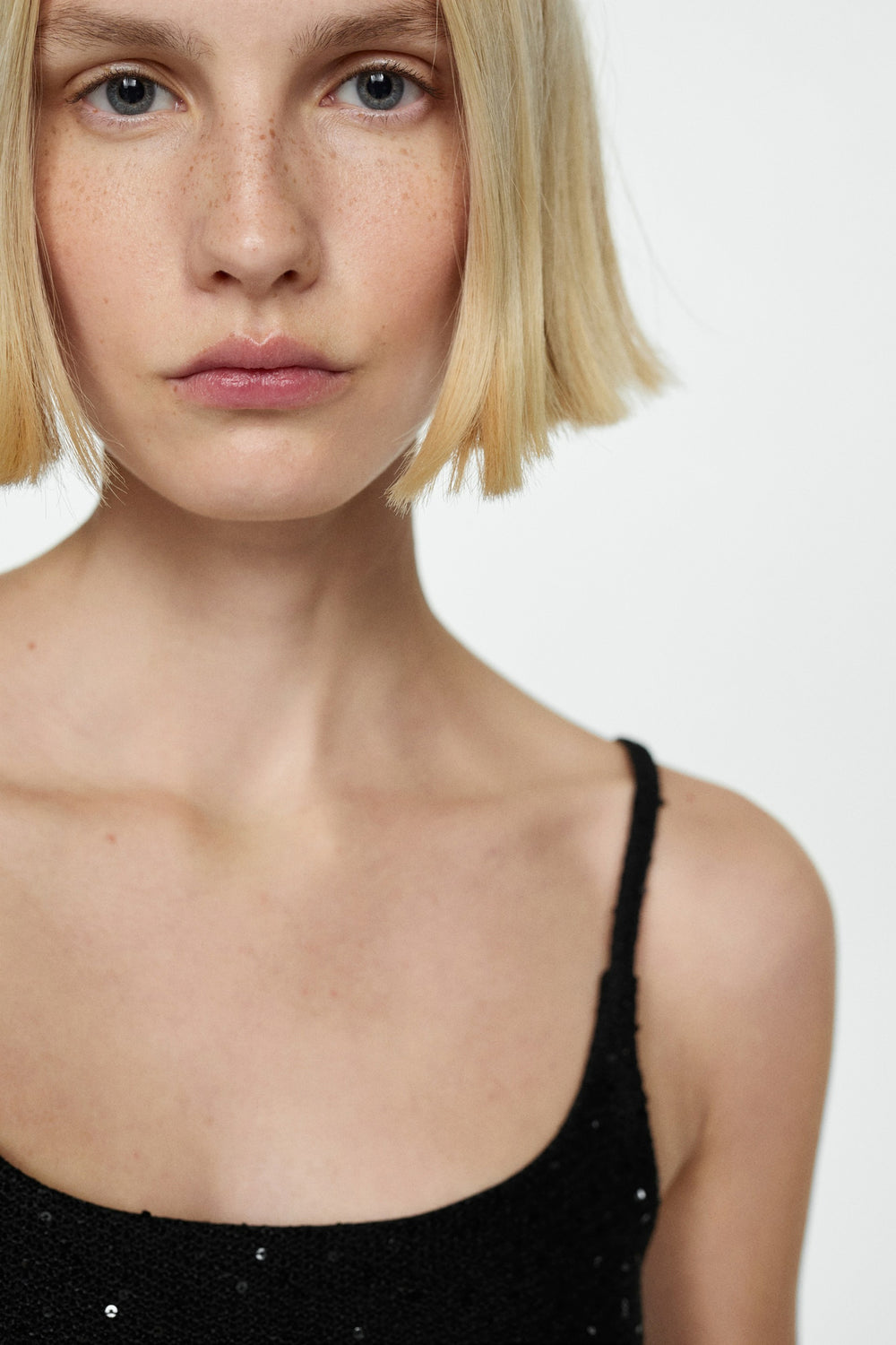 Singlet Zwart - MANGO