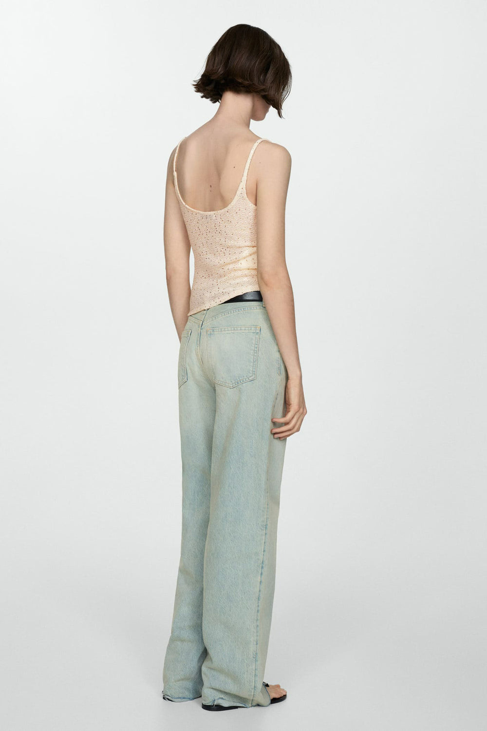 Singlet Ecru - MANGO