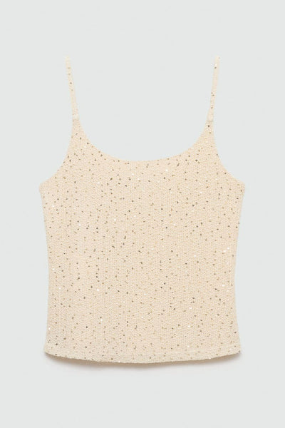 Singlet Ecru - MANGO