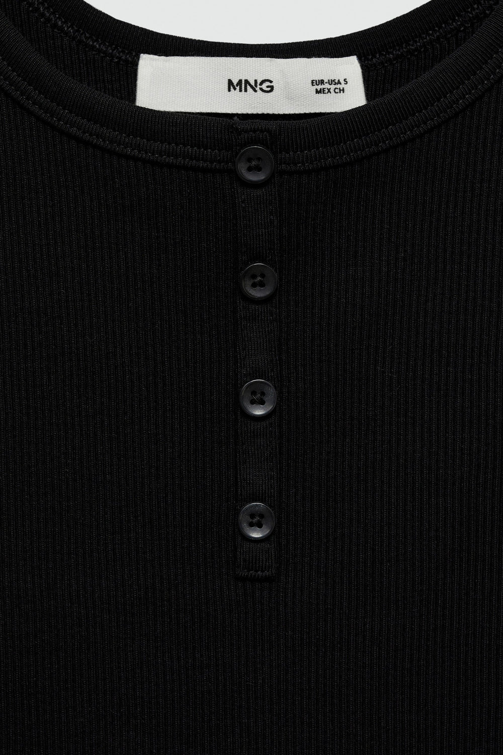 Débardeur Noir - MANGO