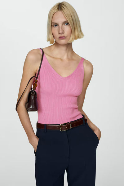 Chemisier (sans manches) Rose - MANGO