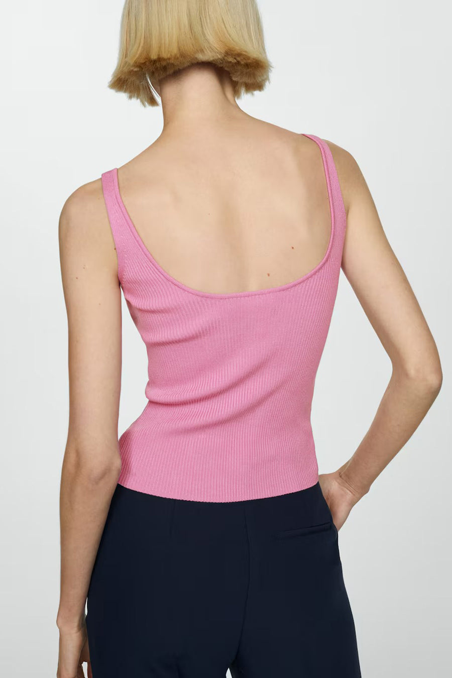 Chemisier (sans manches) Rose - MANGO
