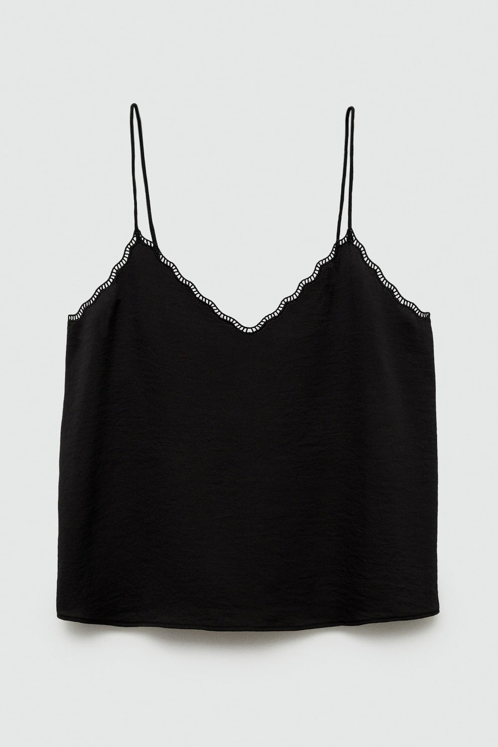 Blouse (zonder mouwen) Zwart - MANGO