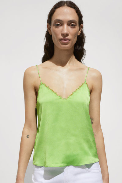 Blouse (zonder mouwen) Groen - MANGO