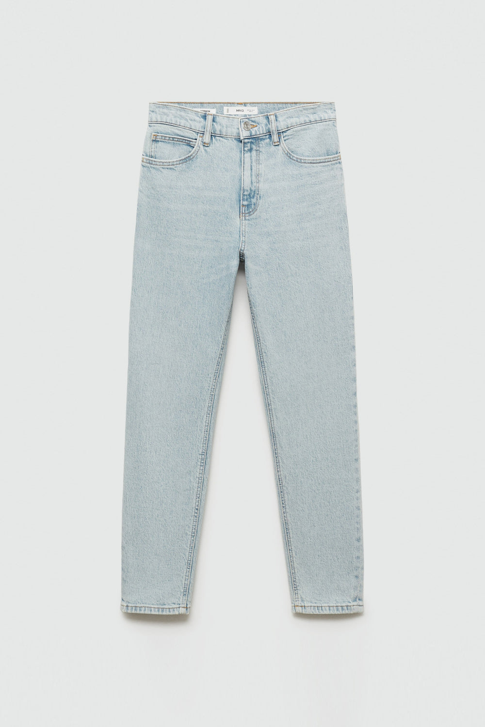 Mom jeans LIGHT BLUE DENIM - MANGO