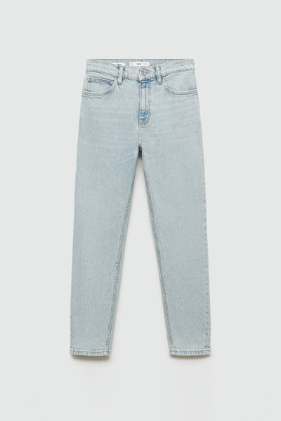 Mom jeans LIGHT BLUE DENIM - MANGO