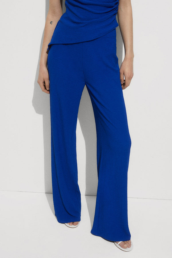 Broek Blauw - MANGO