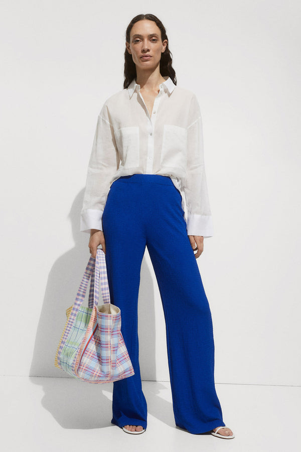 Broek Blauw - MANGO