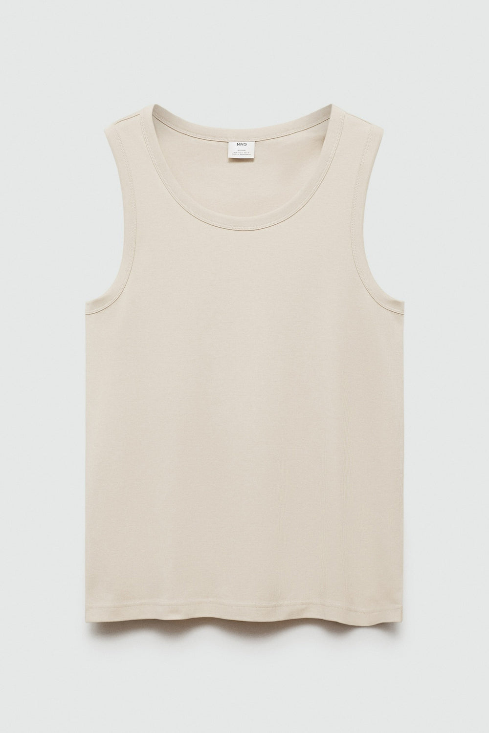 T-shirt (manches courtes) Beige - MANGO