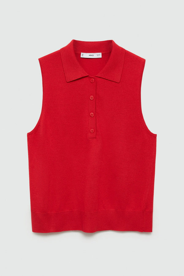 Polo Rood - MANGO