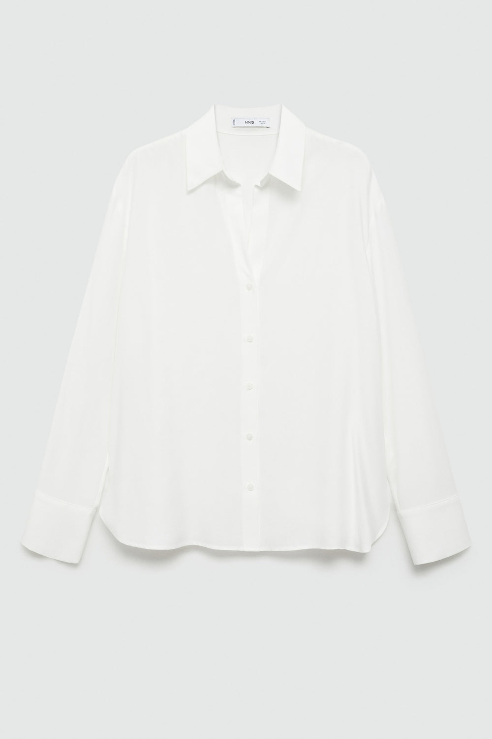 Chemisier (manches longues) Blanc - MANGO