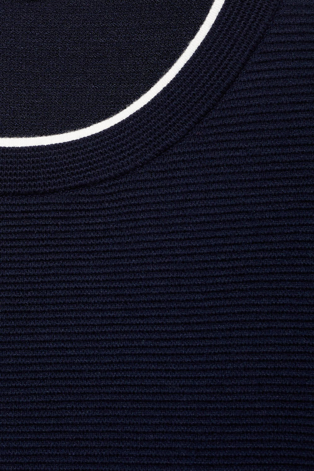 Pull col rond Bleu - MANGO