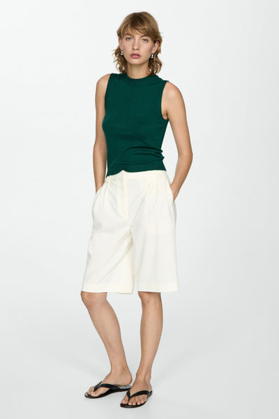 Top (sans manches) Vert - MANGO