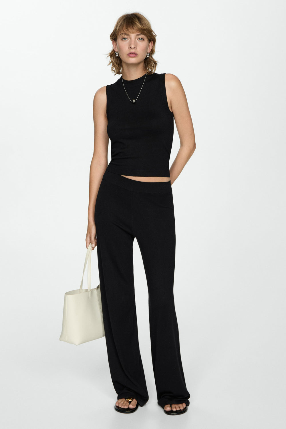 Top (sans manches) Noir - MANGO