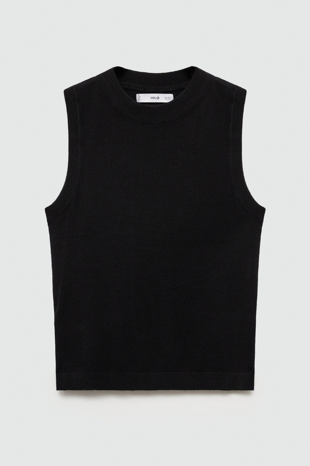 Top (sans manches) Noir - MANGO