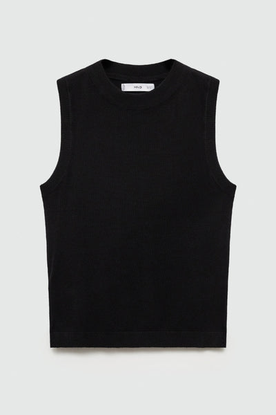 Top (sans manches) Noir - MANGO