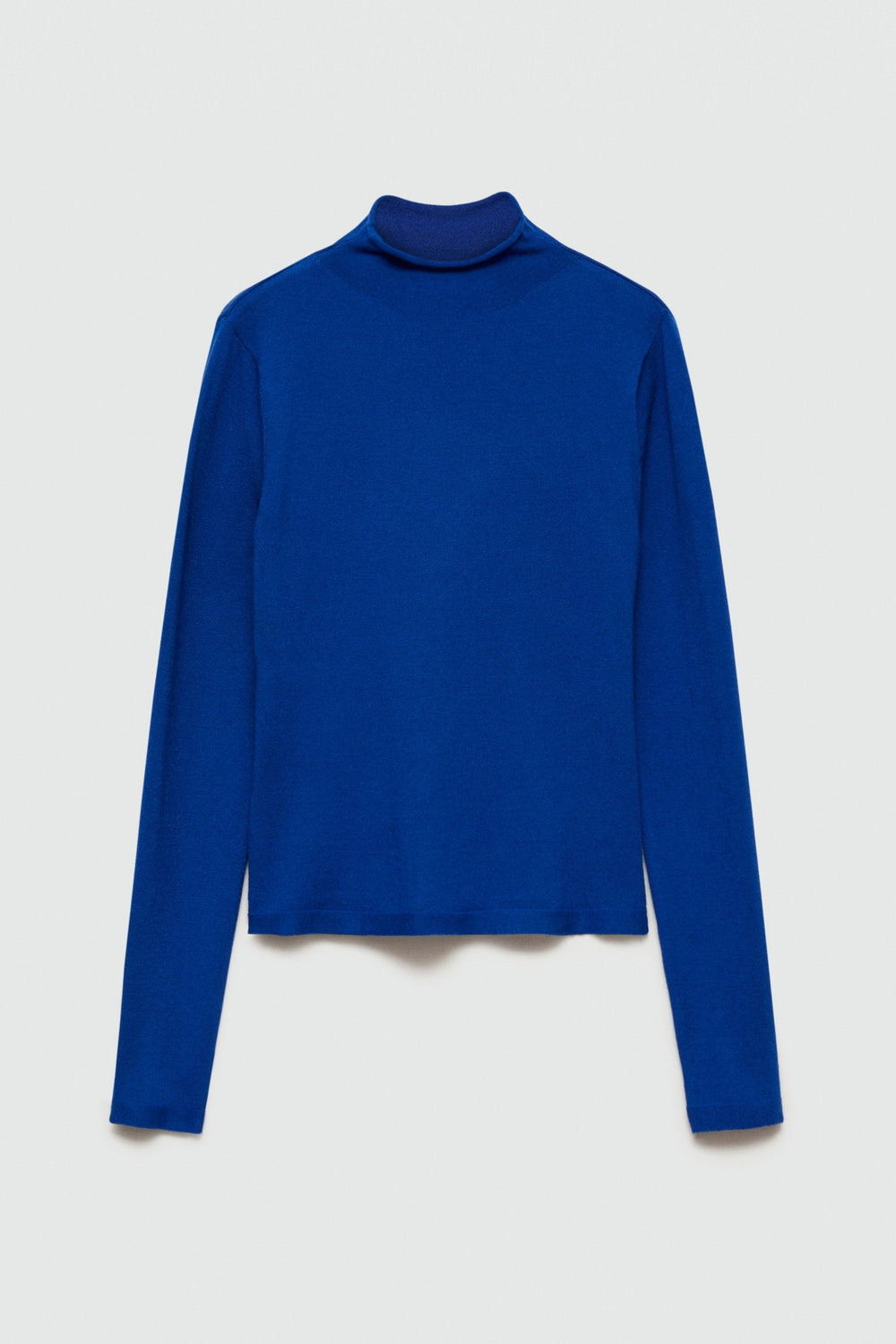 Pull col rond Bleu - MANGO