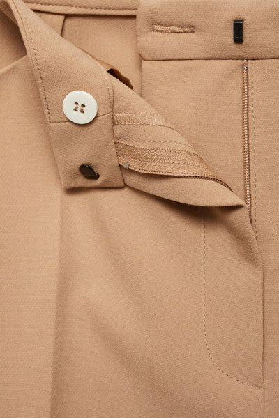 Pantalon Beige - MANGO