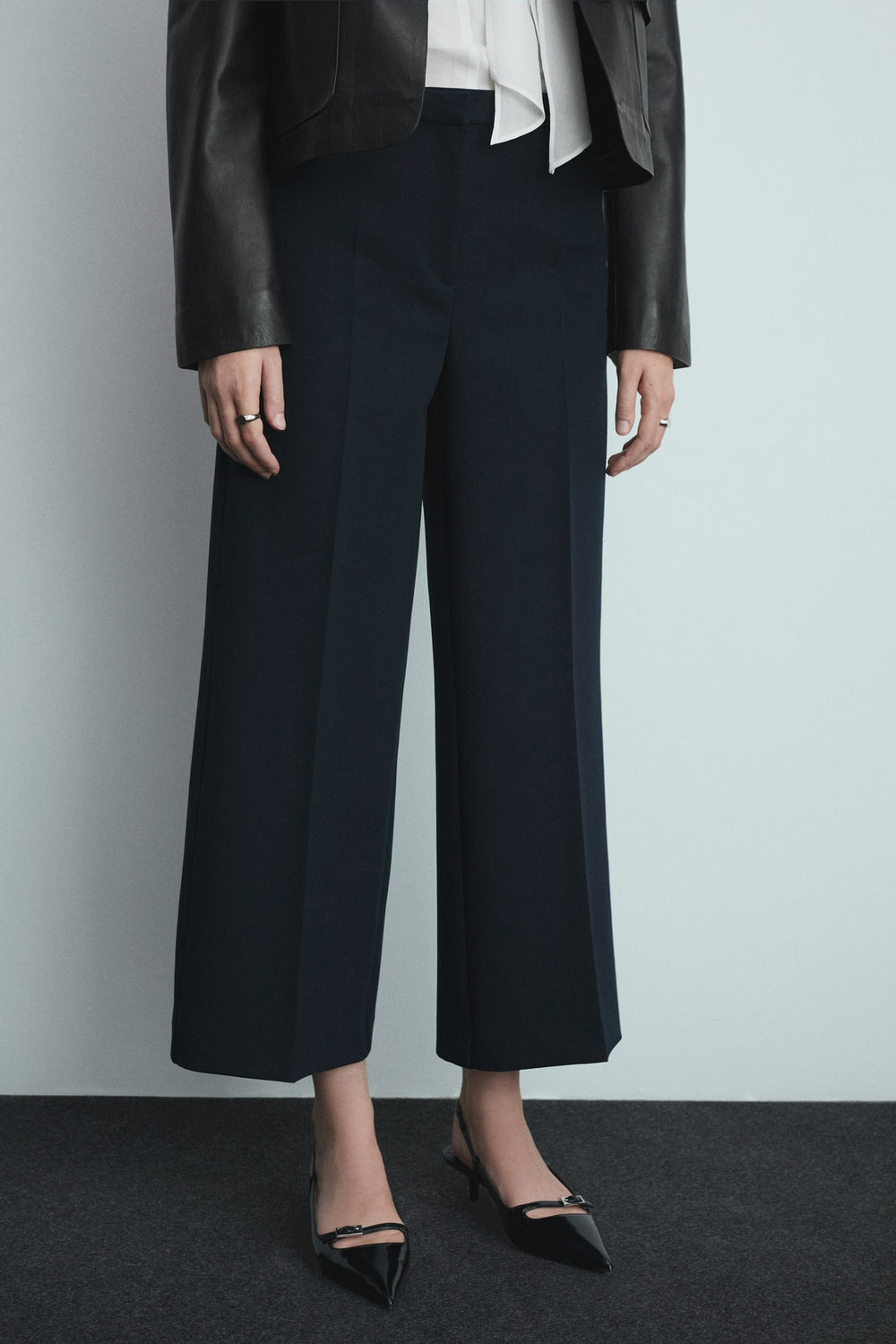 Pantalon Bleu - MANGO