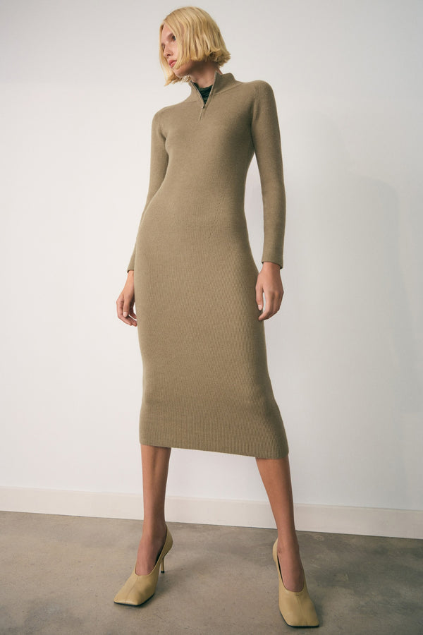 Robe  Brun - MANGO