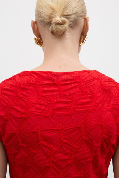 Chemisier (manches courtes) Rouge - MANGO