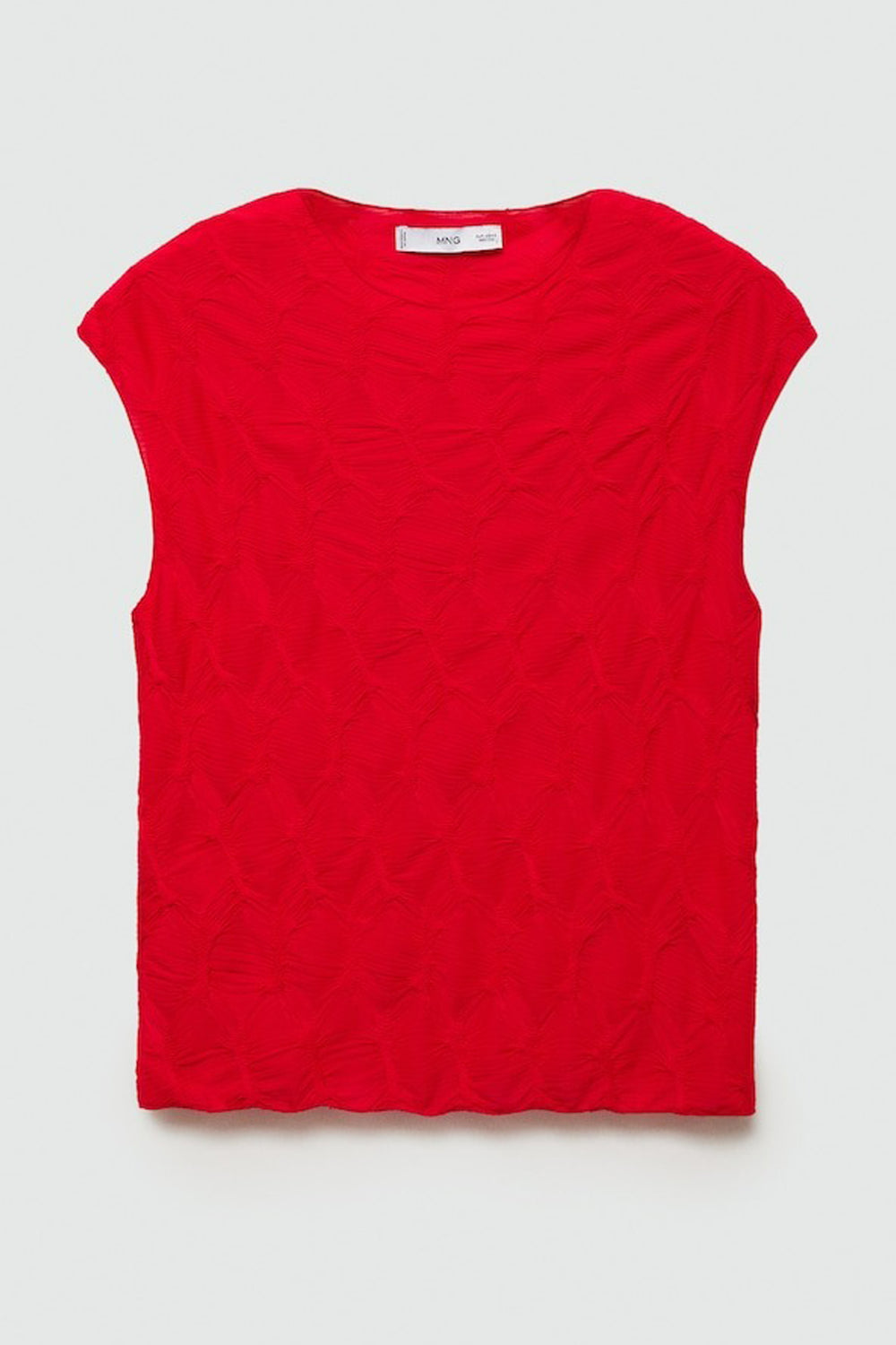 Chemisier (manches courtes) Rouge - MANGO