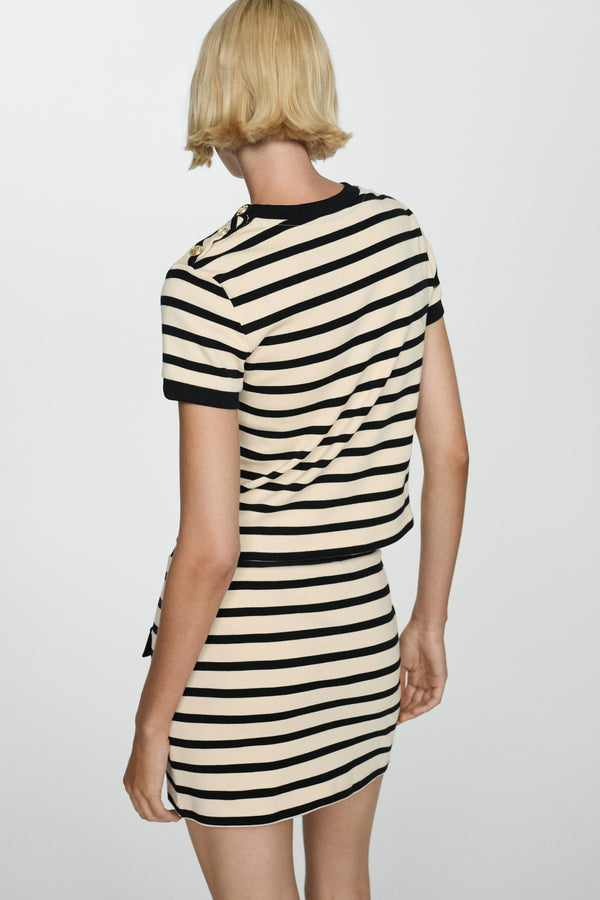 T-shirt (manches courtes) Blanc - MANGO