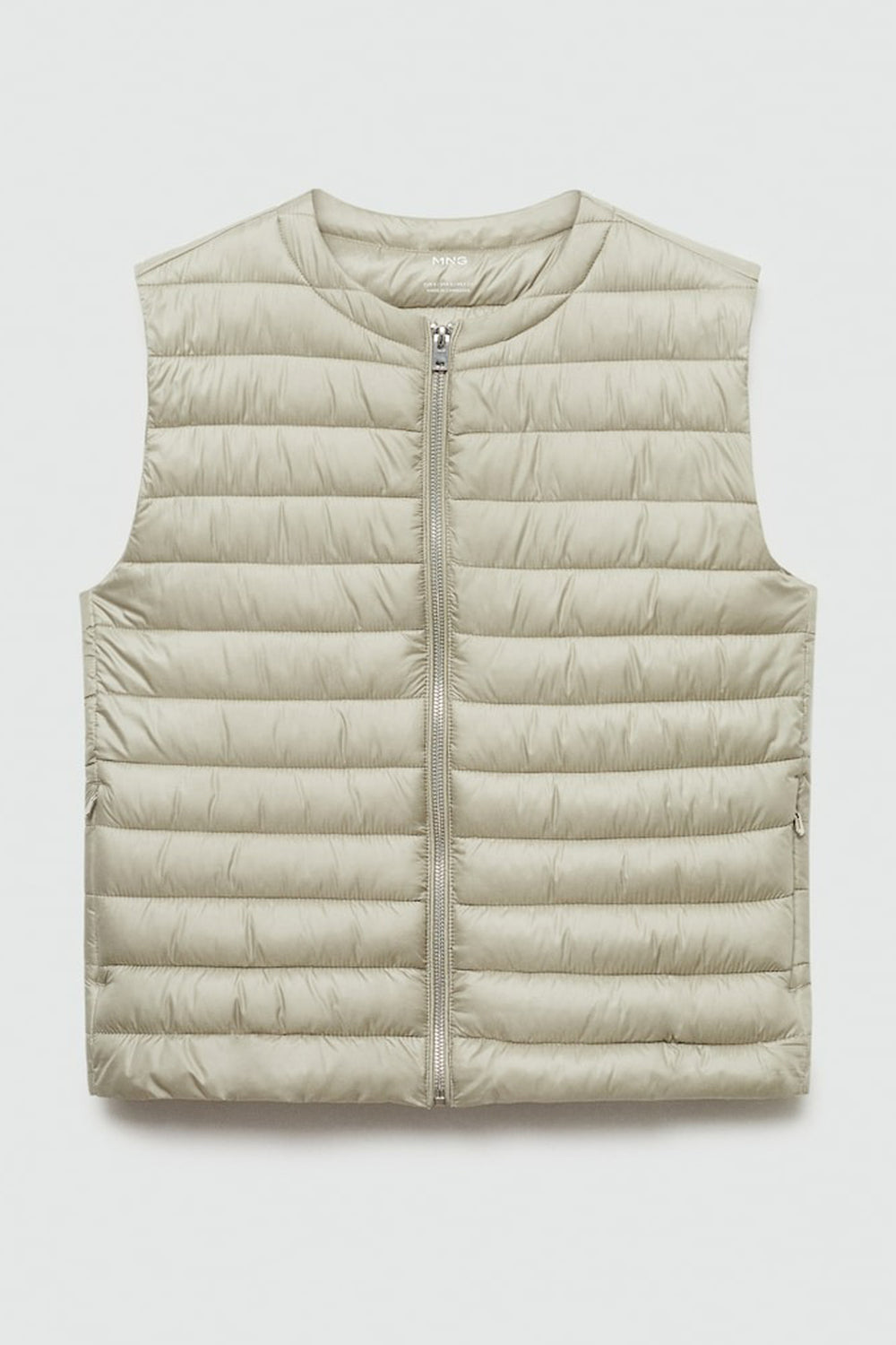 Jas (zonder mouwen) Beige - MANGO
