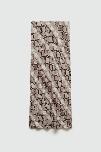 Rok 3/4 Bruin - MANGO