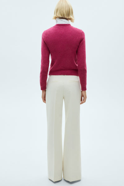 Pull col rond Rose - MANGO