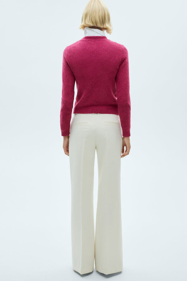 Pull col rond Rose - MANGO
