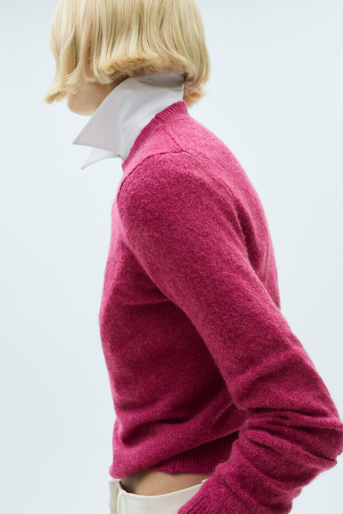 Pull col rond Rose - MANGO